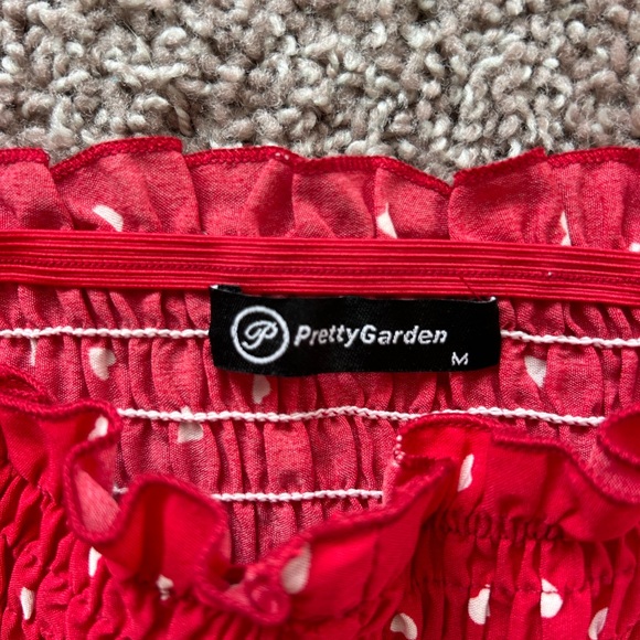 Red body con Dress M - Picture 4 of 11